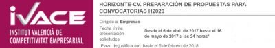 Programa Macro de Investigación e Innovación 2014-2020 Horizonte 2020