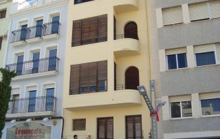 Rehabilitación de fachada en Vinaroz después 01
